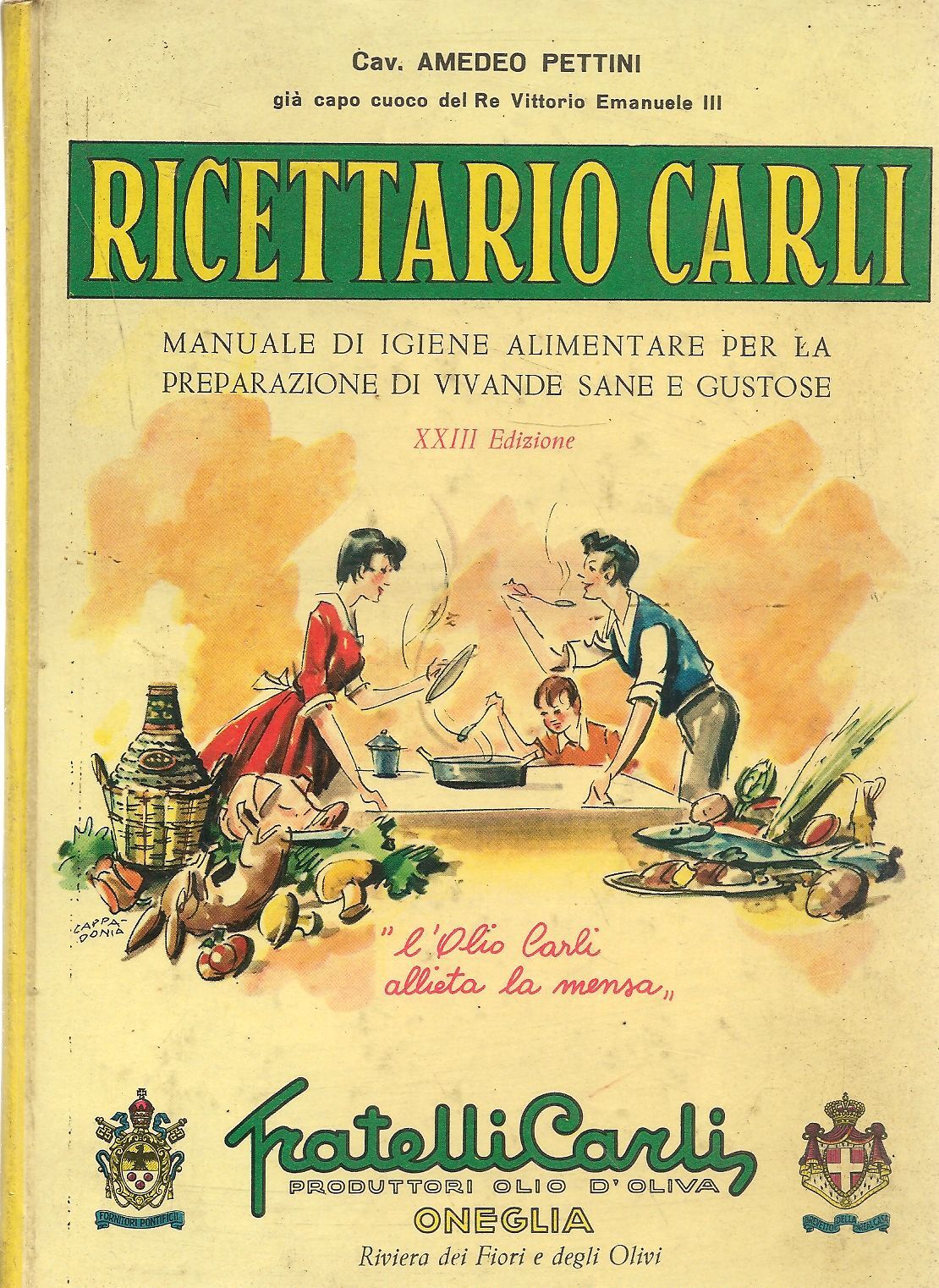 RICETTARIO DEL CENETENARIO - FRATELLI CARLI - 2017