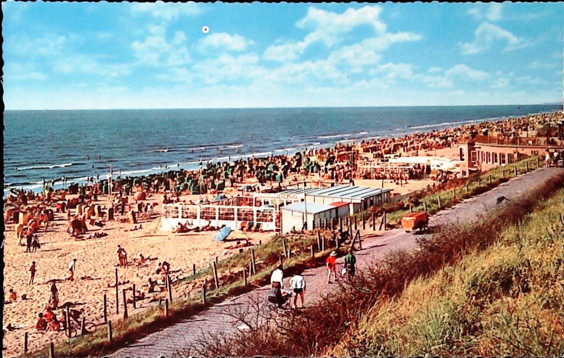 ZANDVOORT AAN SEE - STRANDGEZICHT - NV