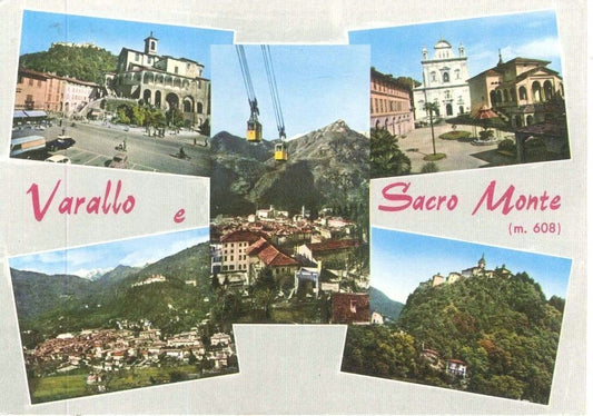VARALLO SESIA - 5 VEDUTINE - V1965