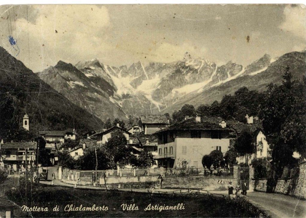 MOTTERA DI CHIALABERTO - CUNEO - VILLA AGOSTINELLI-1960
