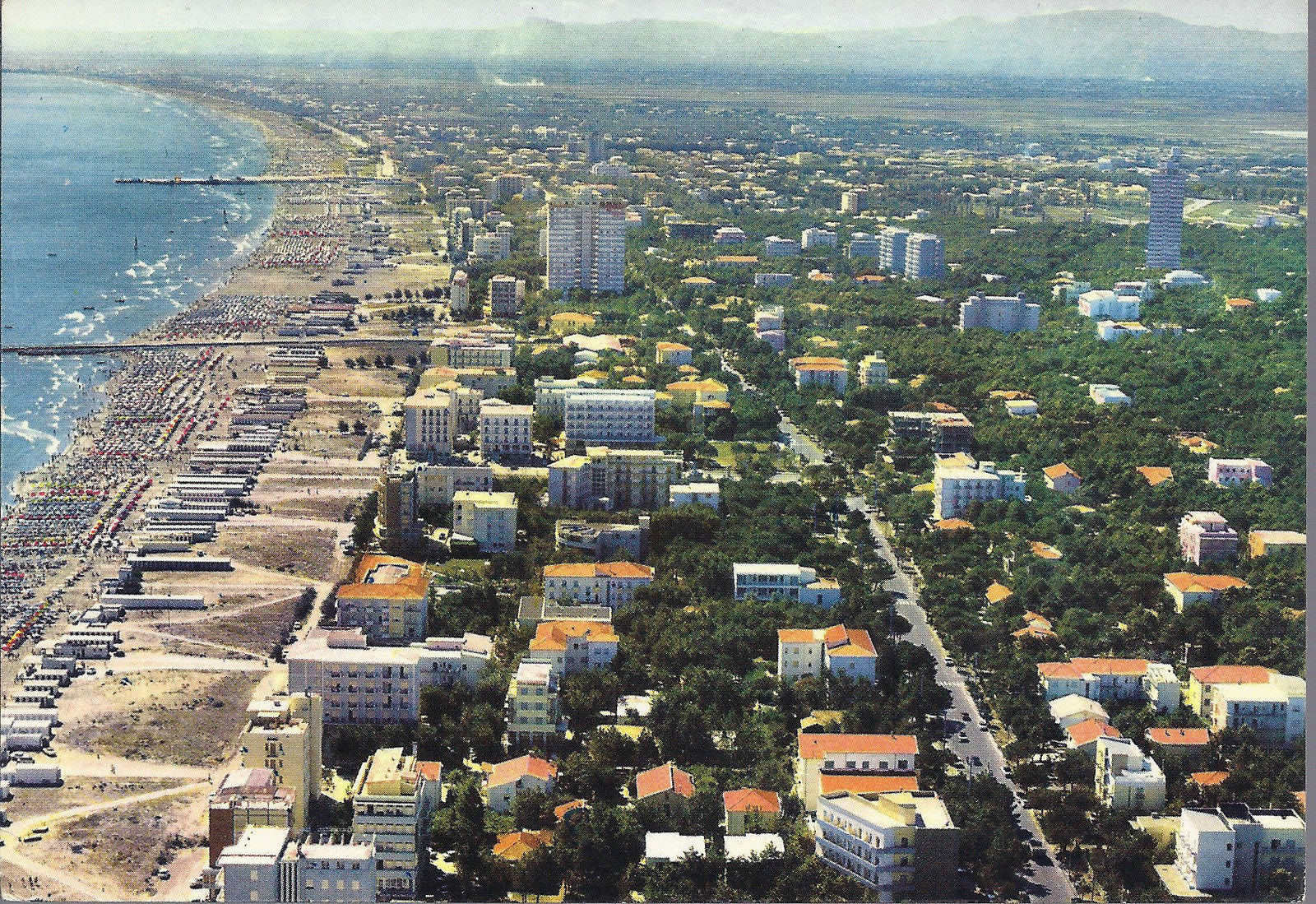 MILANO MARITTIMA - PANORAMA E VIALE 2 GIUGNO - V 1965 - FG