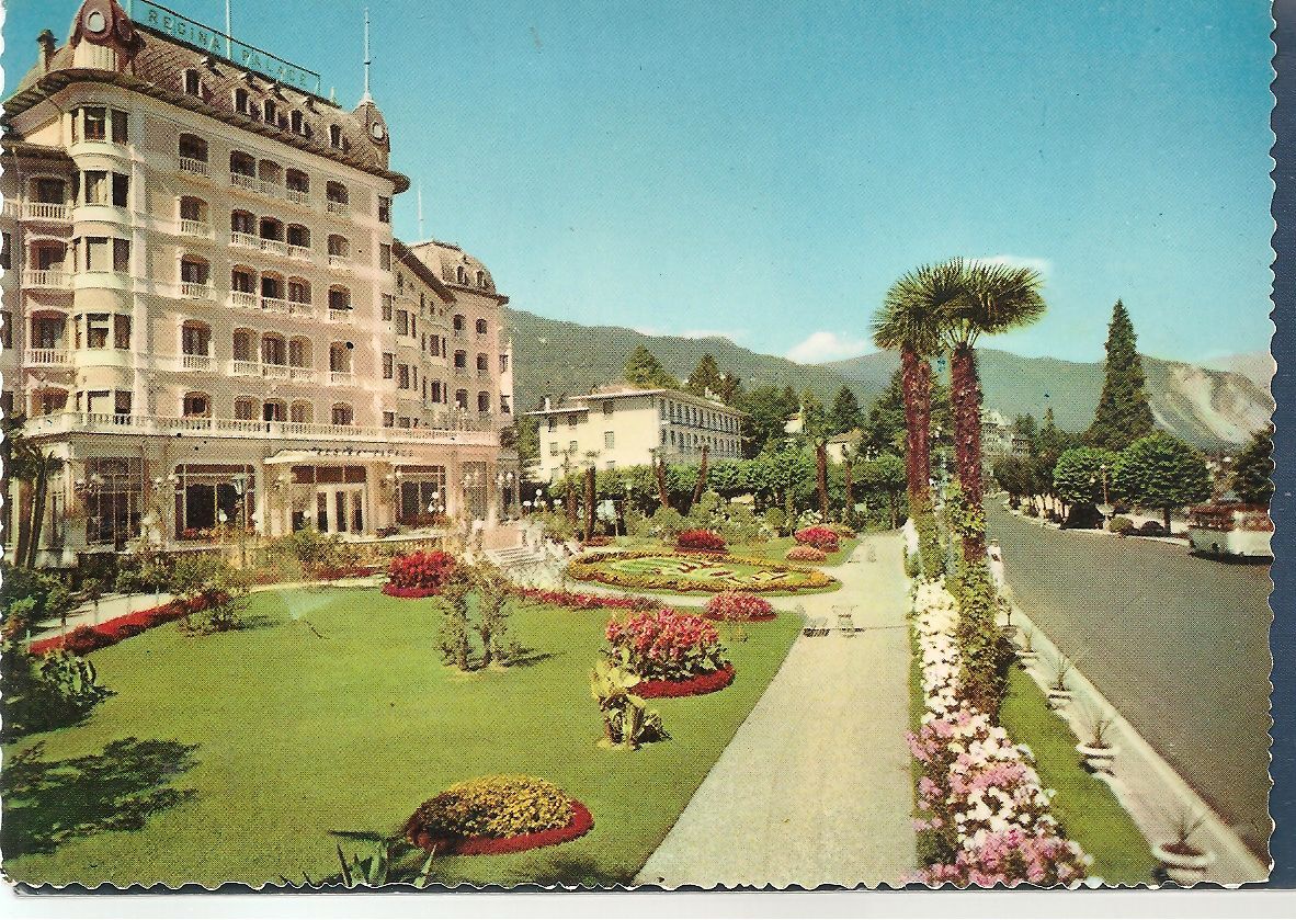STRESA HOTEL REGINA - V1959  ACQUARELLATA