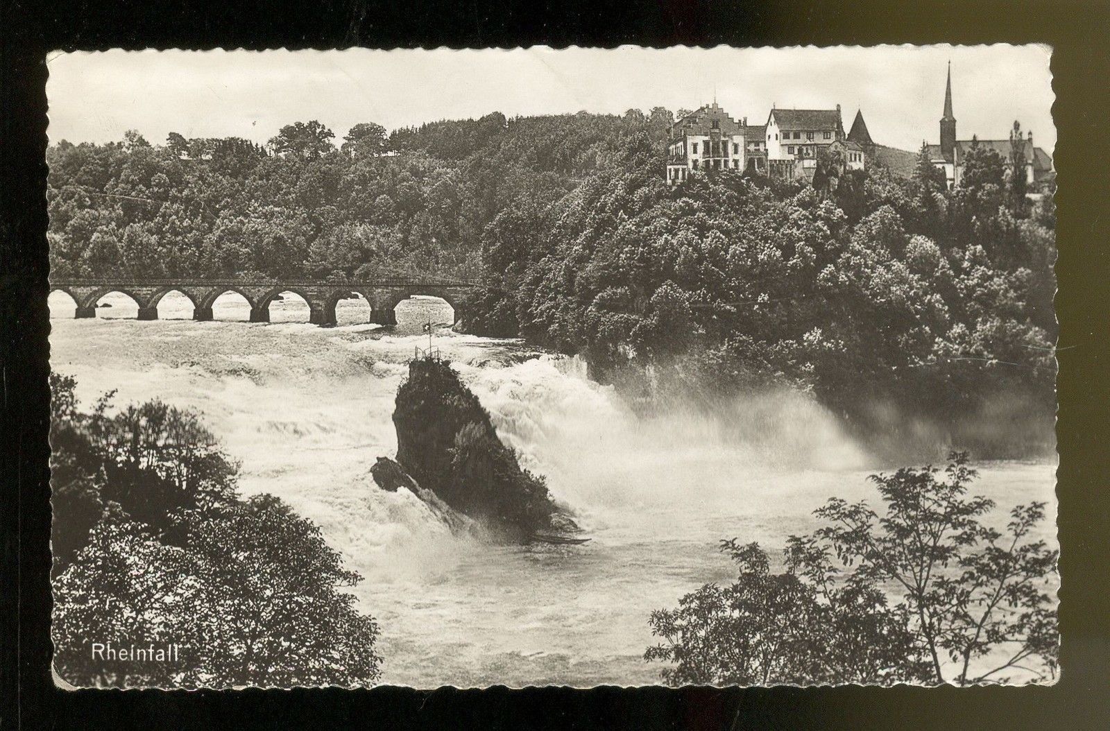 RHEINFALL-CASCATE DEL RENO - PANORAMA - V/G1939