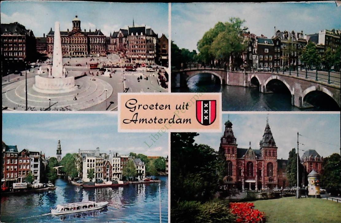 GROETEN UIT AMSTERDAM - QUATTRO VEDUTE - NV