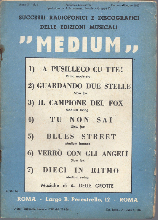 7 BRANI di A. Delle Grotte - SPARTITO - Edizioni Medium
