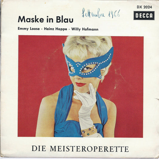 MASKE IN BLAU - DIE MEISTEROPERETTE - EMMY LOOSE, HEINZ HOPPE, WILLY HOFMANN