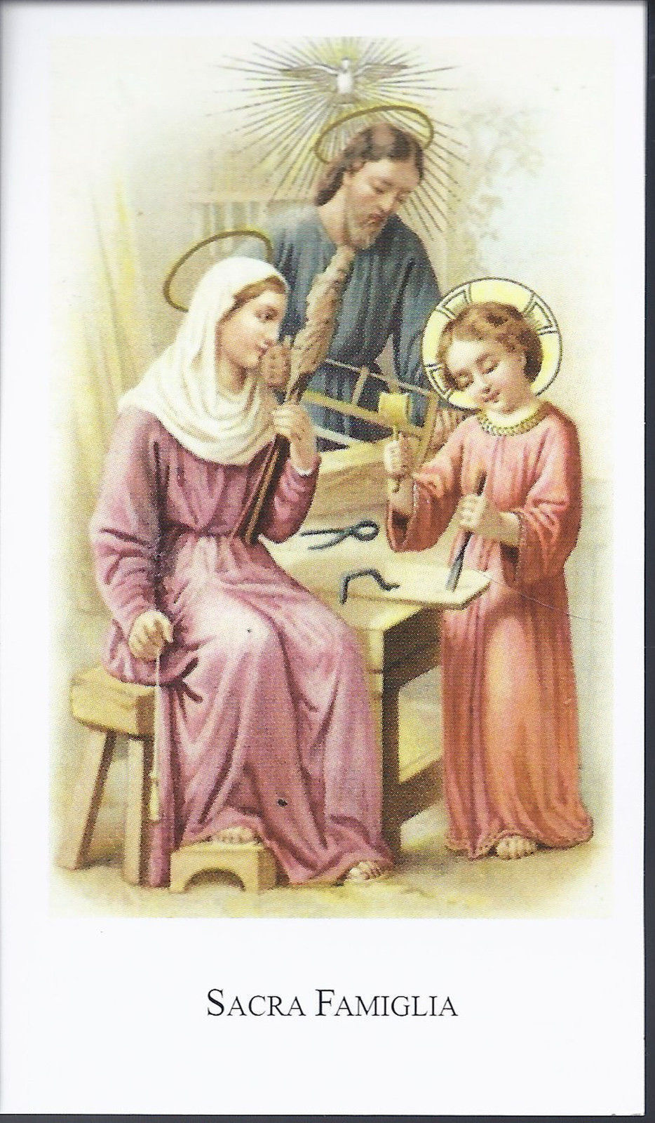 SACRA FAMIGLIA - SANTINO - AS014-124 - Ed. Paco