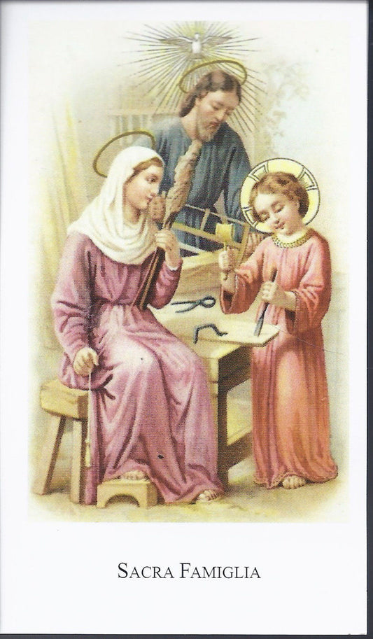 SACRA FAMIGLIA - SANTINO - AS014-124 - Ed. Paco