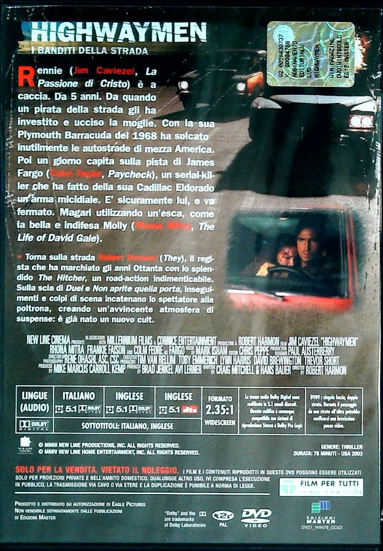 HIGHWAYMEN. I BANDITI DELLA STRADA - DVD