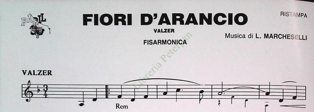 ANNI DI FUOCO DELLA FILUZZI BOLOGNESE - 24 BRANI - SPARTITO-SHEET MUSIC