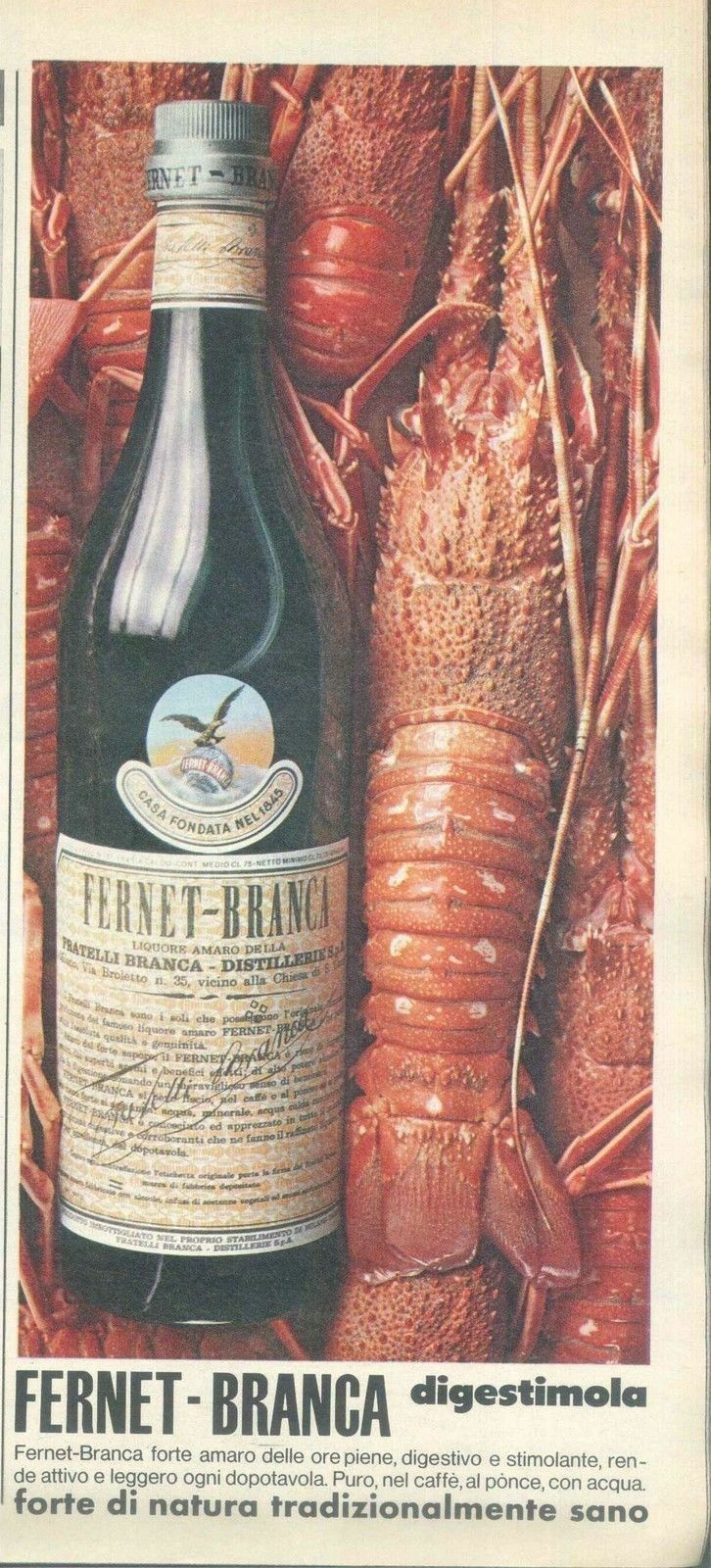 FERNET BRANCA - ALIMENTARE - ADVERSITING