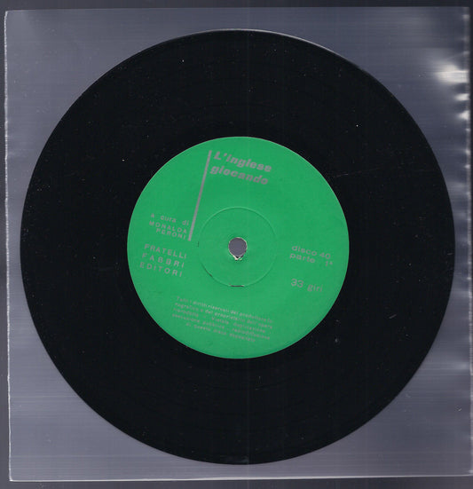 L'INGLESE GIOCANDO - Disco 40 # MONALDA PERONI == FABBRI EDITORI