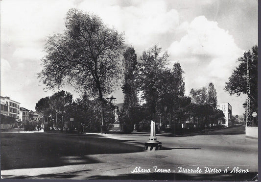 ABANO TERME - PIAZZALE PIETRO D'ABANO - V 1958 - FG - E
