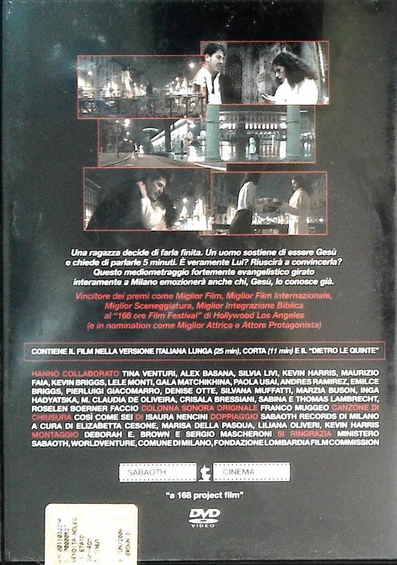 5 MINUTI. IO NON MI CHIAMO GESU. IO SONO GESU - DVD