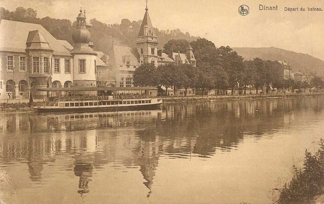 DINANT - DEPART DU BATEAU - V