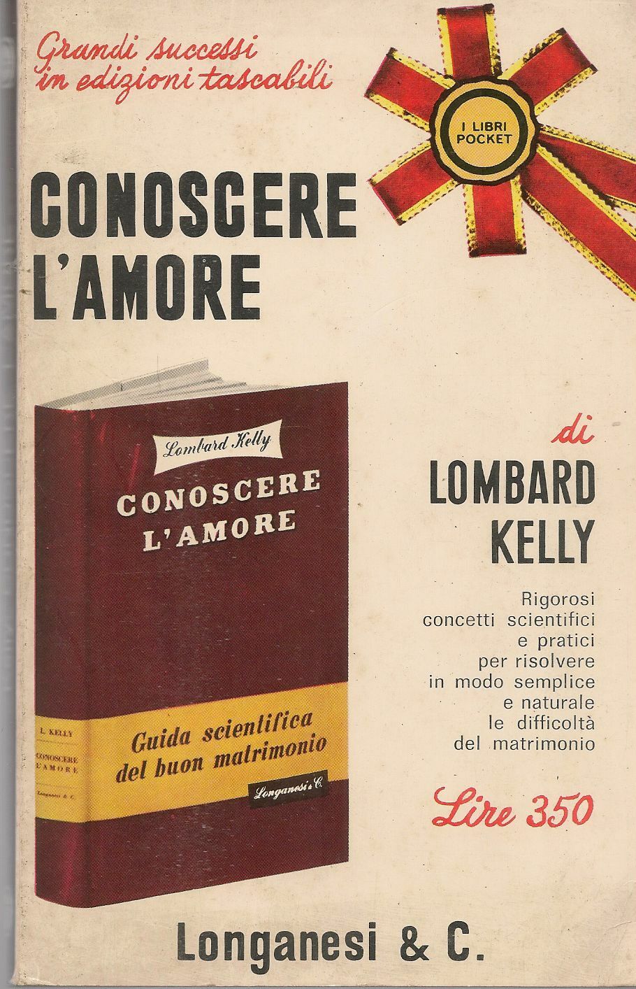 CONOSCERE L'AMORE - LOMBARD KELLY - POCKET LONGANESI