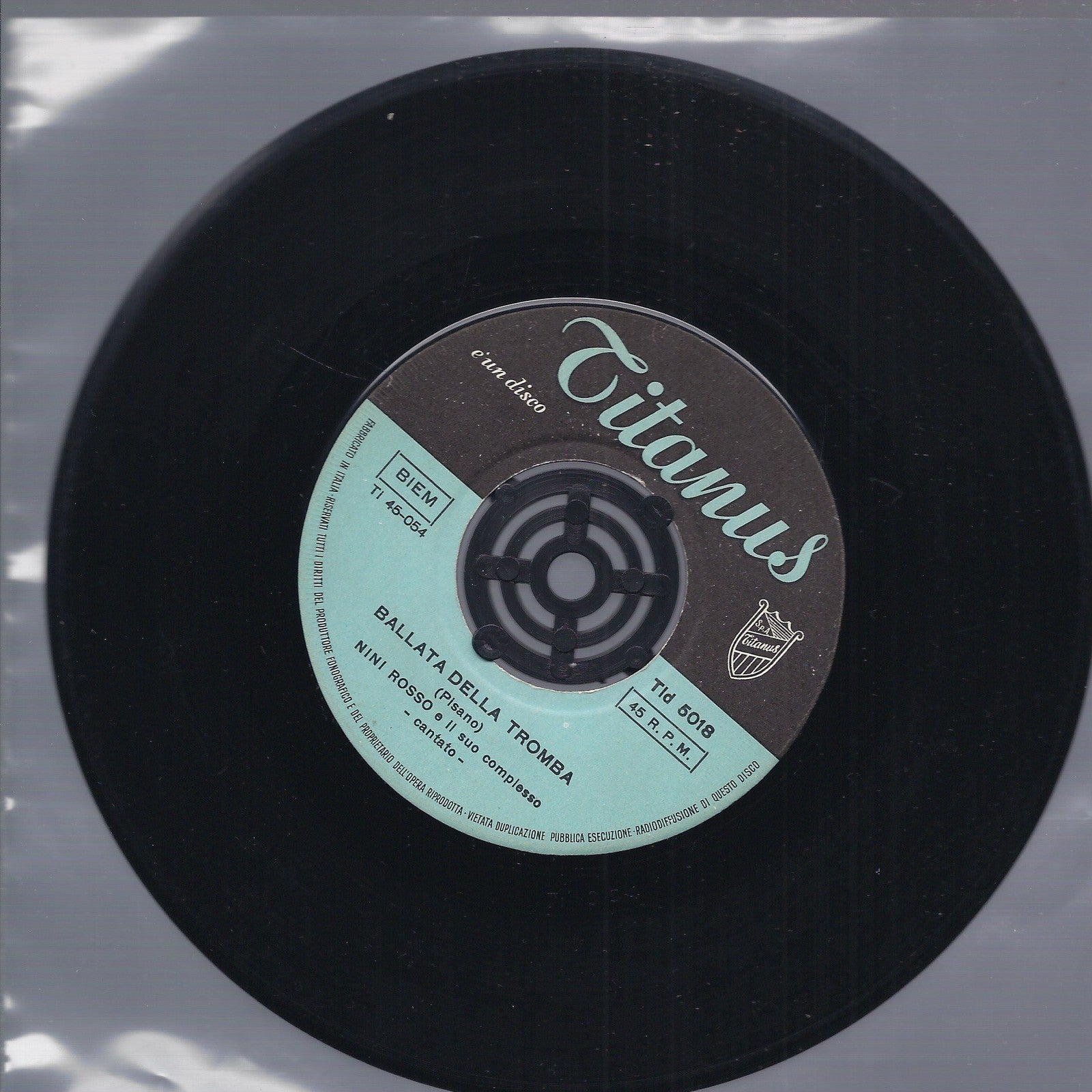 BALLATA DELLA TROMBA - TEMPO D'ESTATE -- NINI ROSSO