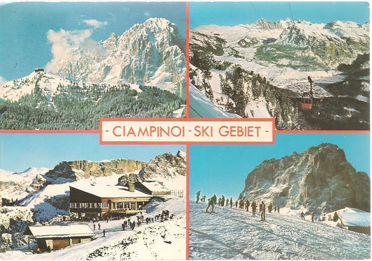 CIAMPINOI - SELVA VAL GARDENA - 4 VEDUTE - V1979