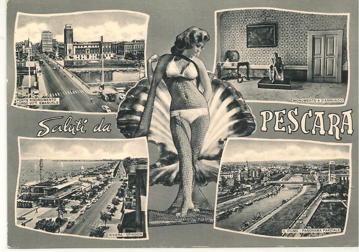 PESCARA - QUATTRO VEDUTE -V1964