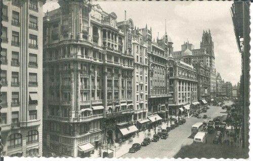 MADRID - AVENIDA DE JOSE ANTONIO - V1954