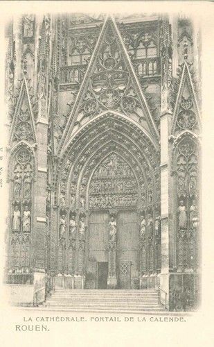 ROUEN - AL CATHEDRALE - PORTAL - NV