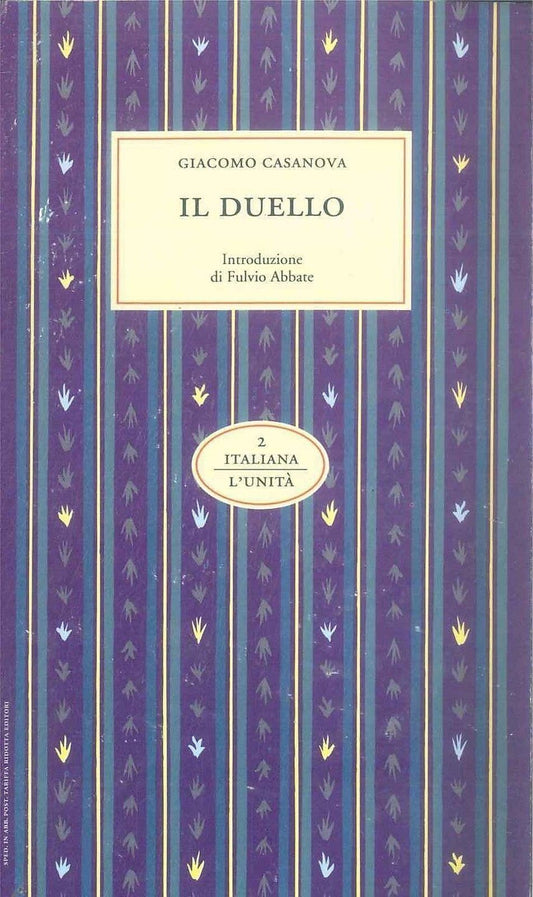 IL DUELLO - GIACOMO CASANOVA