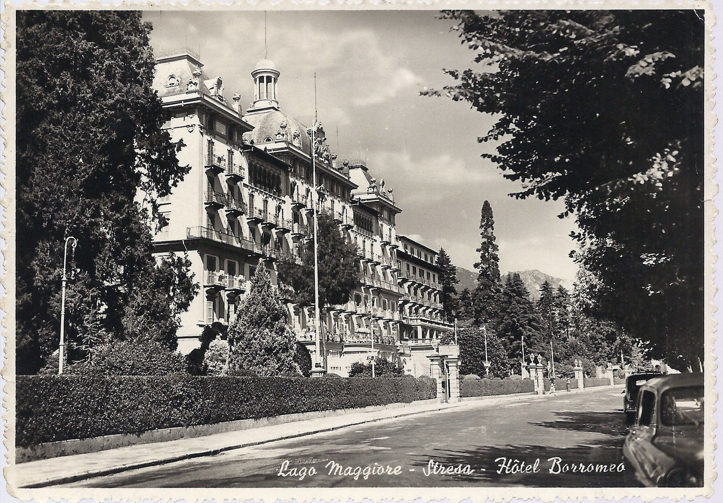 STRESA - HOTEL BORROMEO - V 1958