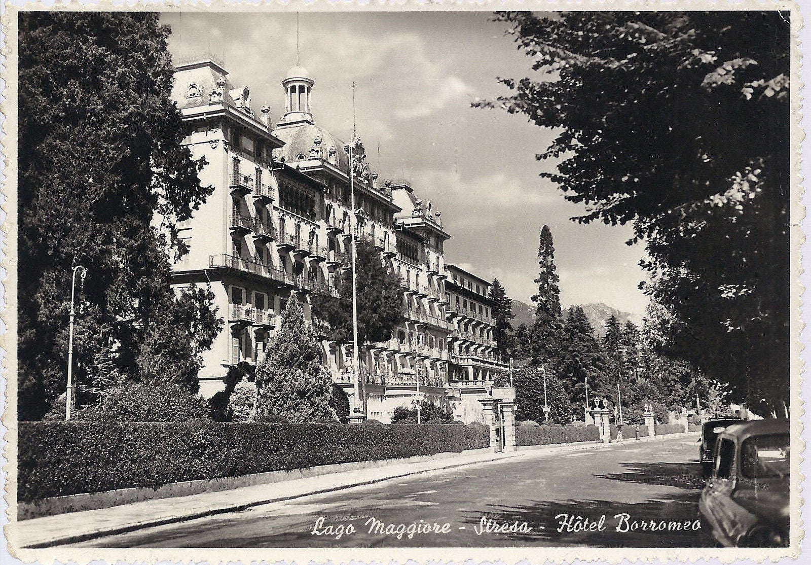 STRESA - HOTEL BORROMEO - V 1958
