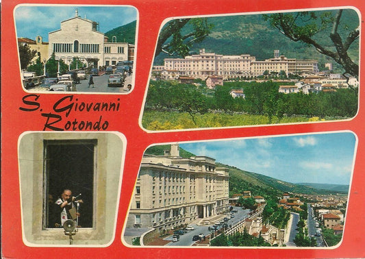 SAN GIOVANNI ROTONDO - QUATTRO VEDUTE - V1968