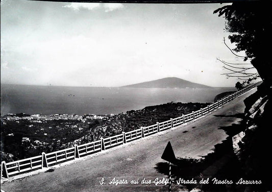 S. AGATA DEI DUE GOLFI - STRADA DEK NASTRO AZZURRO - V1960