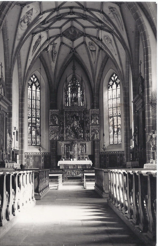 CAMPO TURES - INTERNO DELLA CHIESA PARROCCHIALE - NV