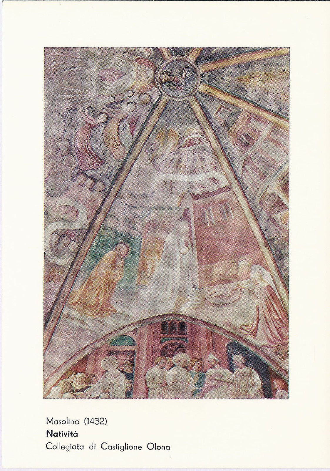 CASTIGLIONE OLONA - COLLEGIATA - NATIVITA' DEL MASOLINO