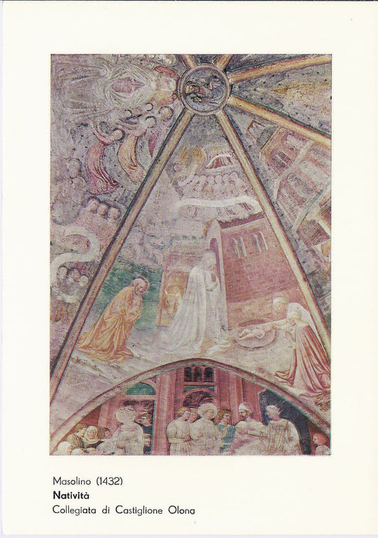 CASTIGLIONE OLONA - COLLEGIATA - NATIVITA' DEL MASOLINO