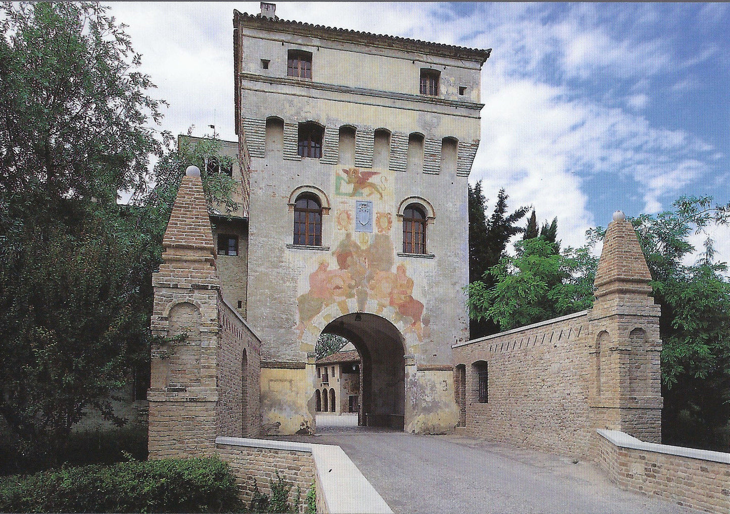 SESTO AL REGHENA - ABBAZIA DI S. MARIA IN SYLVIS - TORRIONE 