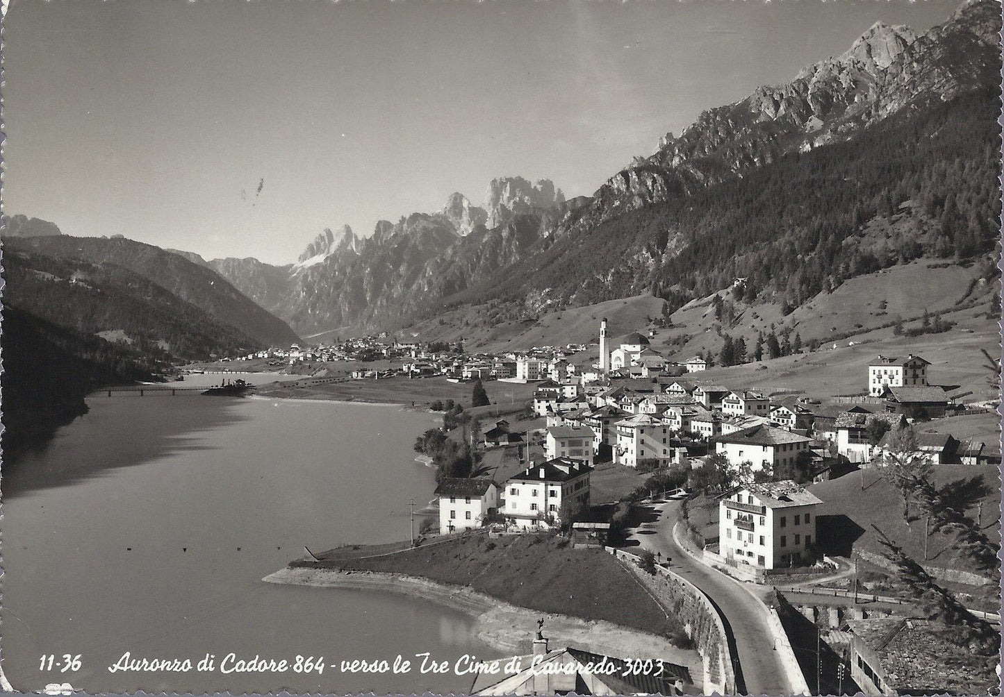 AURONZO DI CADORE - VERSO LE TRE CIME DI LAVAREDO - V 1964