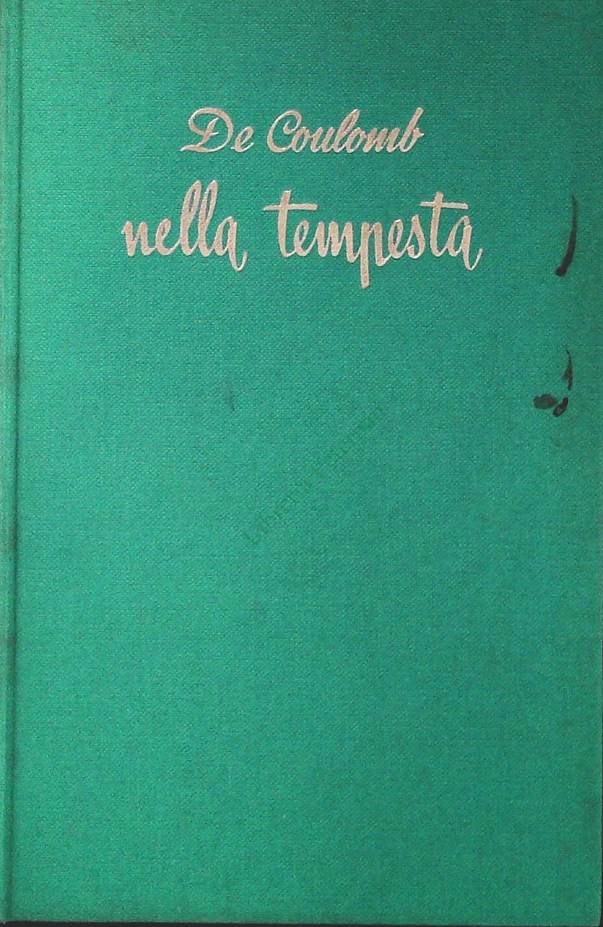 NELLA TEMPESTA - DE COULOMB - SALANI 1955 - OUTLET DEL LIBRO