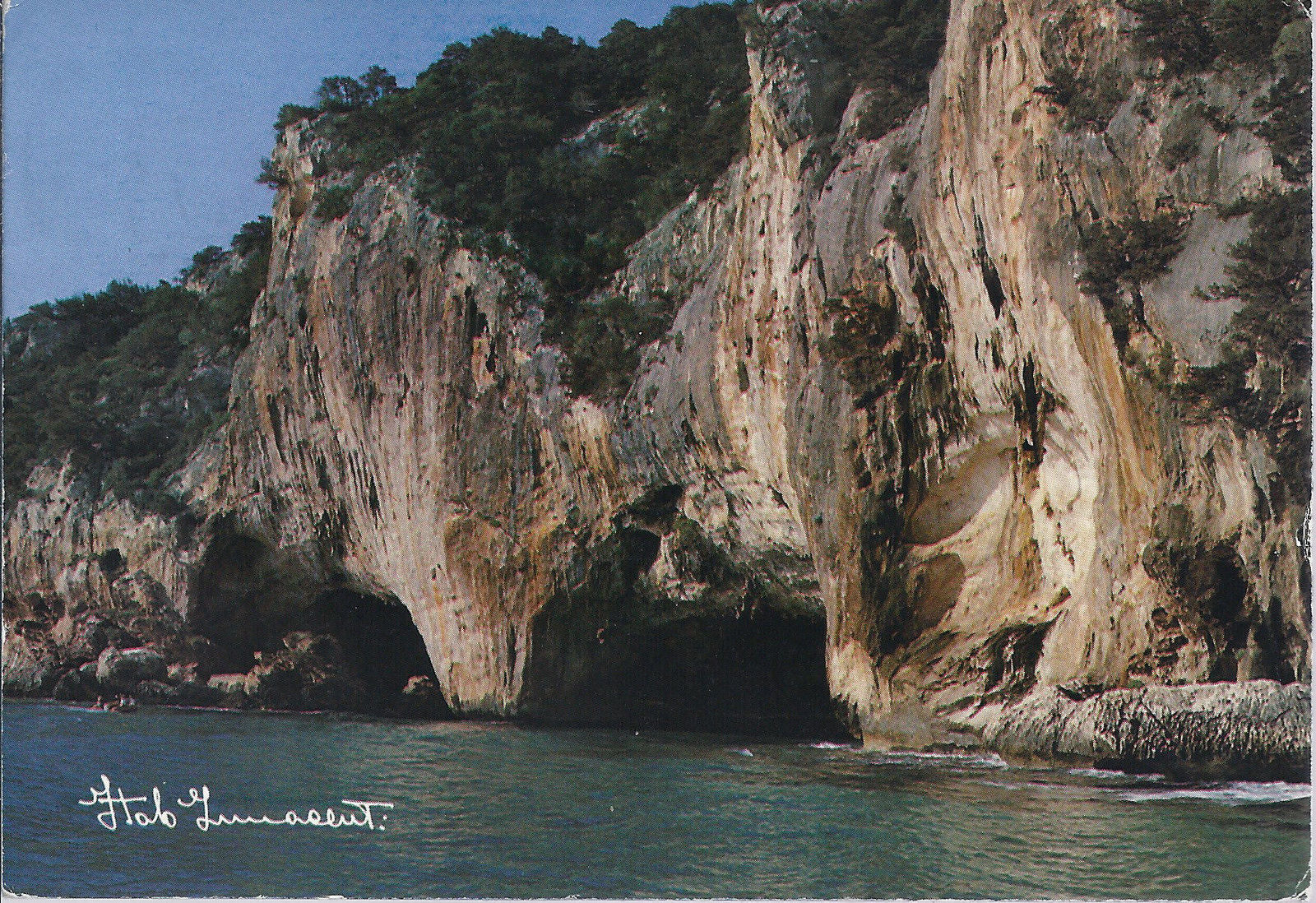 CALA GONONE - GROTTE DEL BUE MARINO - V1983