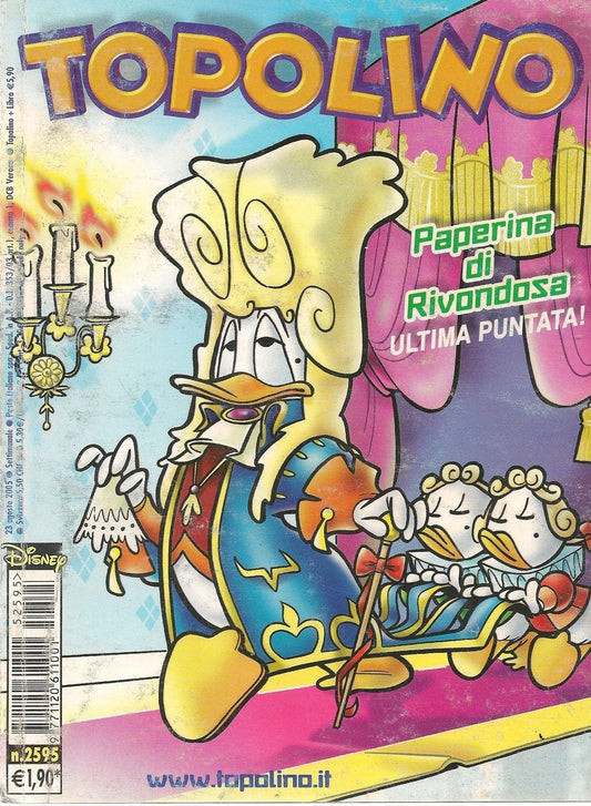 TOPOLINO N° 2595 - 23 AGOSTO 2005