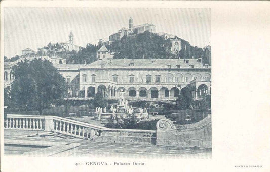 GENOVA - PALAZZO DORIA - NV - DORSO UNITO