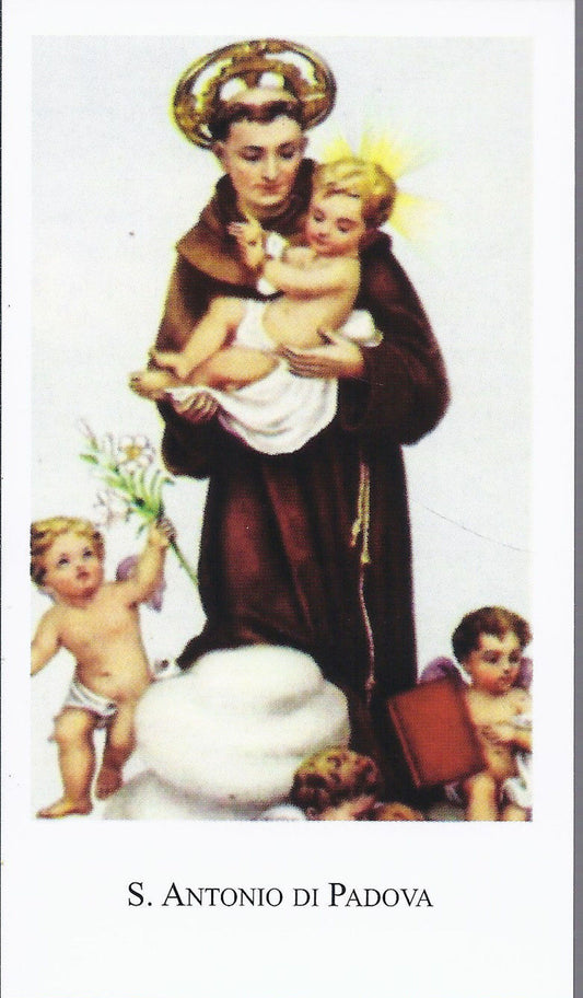 S. ANTONIO di PADOVA - SANTINO - AS014-051 - Ed. Paco