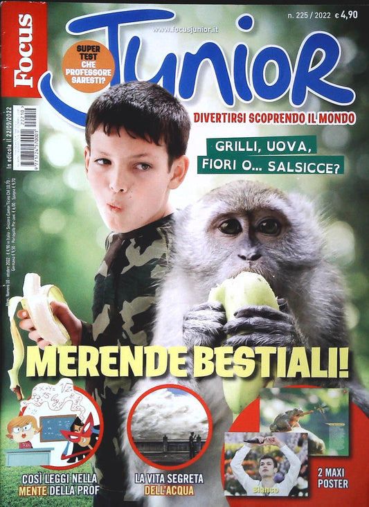 FOCUS JUNIOR N. 225 - MERENDE BESTIALI - OUTLET DEL LIBRO