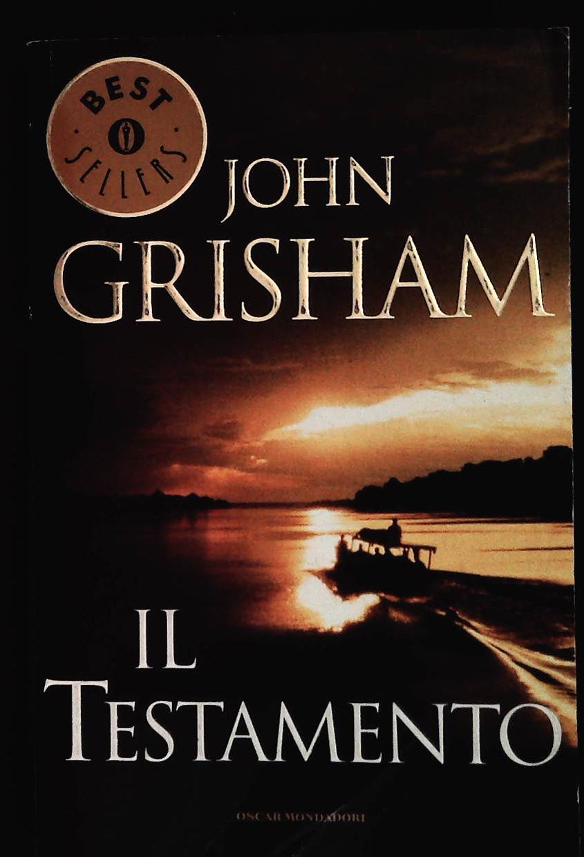 IL TESTAMENTO - JOHN GRISHAM - MONDADORI 2002 - OUTLET DEL LIBRO