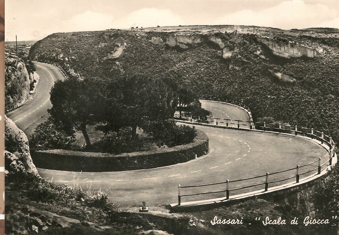 SASSARI - SCALA DI GIOCCA - V1956