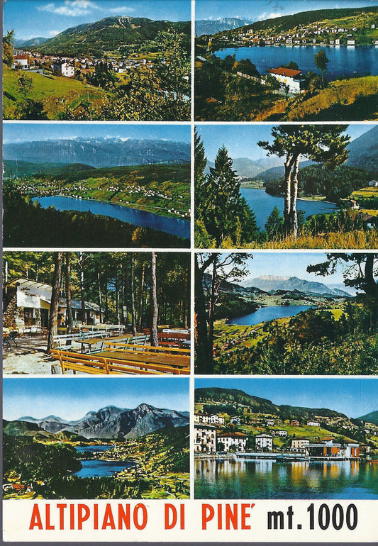 ALTIPIANO DI PINE' - 8 VEDUTINE - V1976