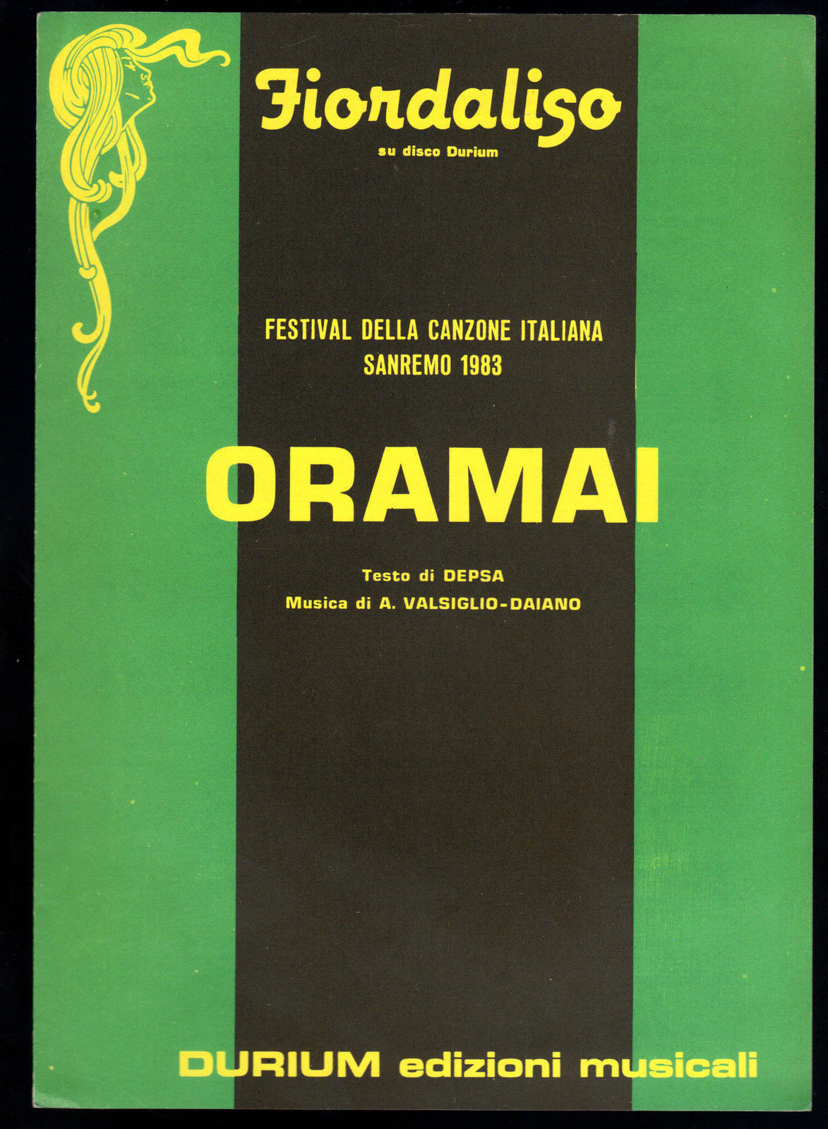 ORAMAI # FIORDALISO - SPARTITO