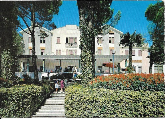 CHIANCIANO TERME -ALBERGO SAVOIA PALAZZO -CASA DELL'UFFICIALE IN CONGEDO - V1976