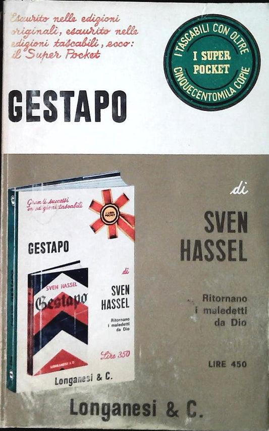 GESTAPO - SVEN HASSEL - LONGANMESI 1971 - OUTLET DEL LIBRO