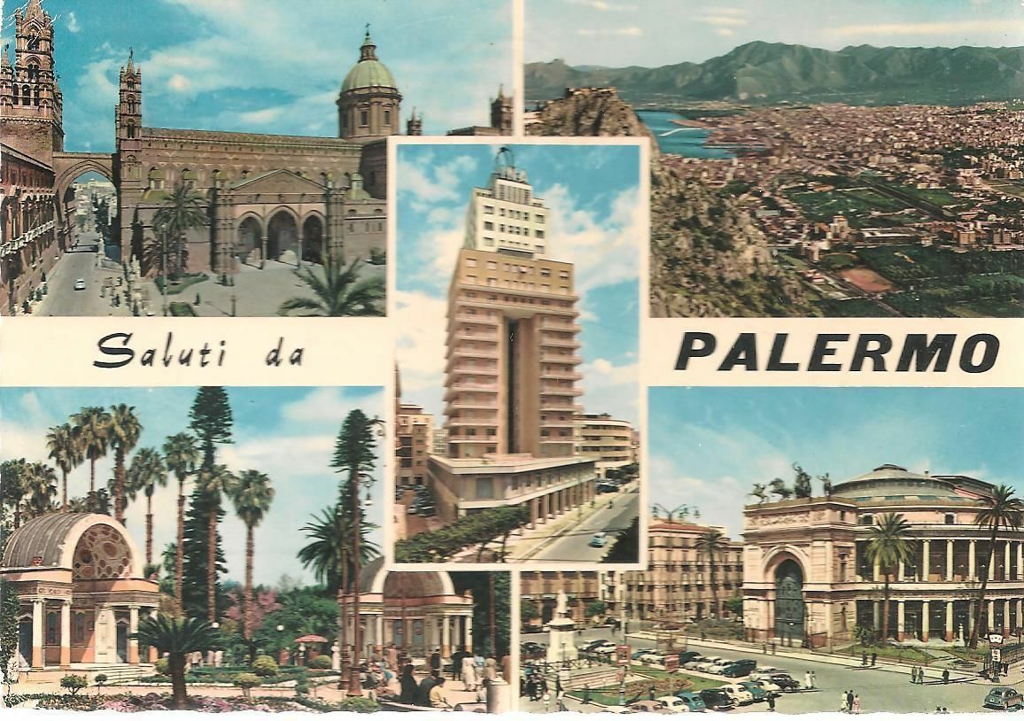 PALERMO - 5 VEDUTE - V1972