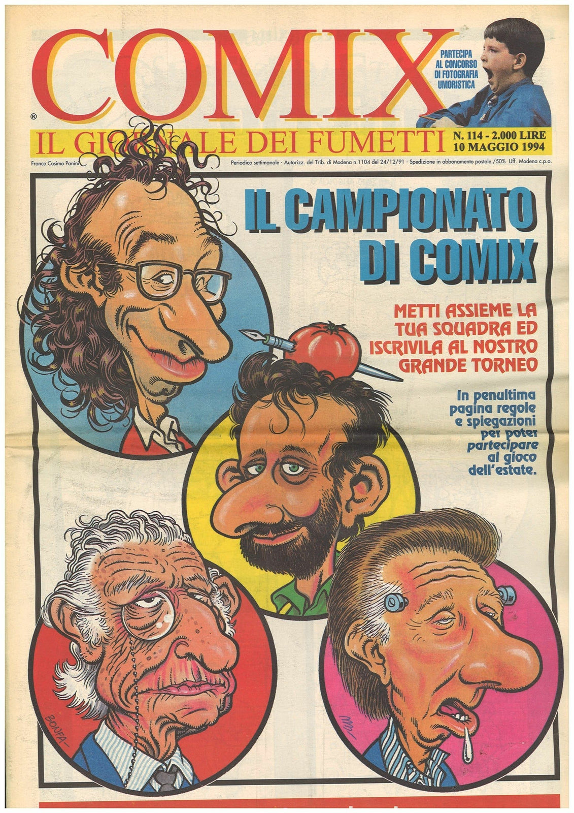COMIX 10 MAGGIO 1994