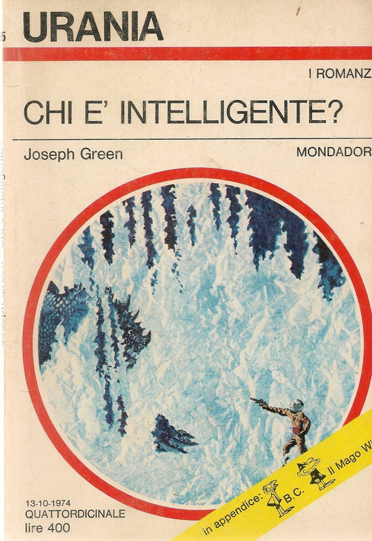 CHI E' INTELLIGENTE? - JOSEPH GREEN - URANIA N. 655
